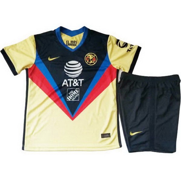 Maillot Football Club América Domicile Enfant 2020-21 Jaune